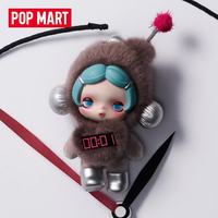 泡泡玛特 θSKULLPANDA不想不想系列毛绒公仔挂件盲盒礼物 随机1个