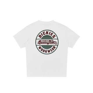Dickies 美式短袖t恤男宽松圆领半袖打底衫上衣男装 DK0A88DN 白色 XL