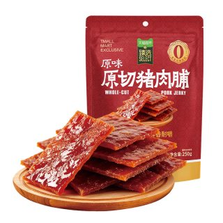 移动端、88VIP：自然派 原切猪肉脯 靖江特产 高蛋白 休闲零食
