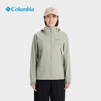 Columbia 26春夏哥伦比亚冲锋衣女户外防风防水旅行徒步单层夹克外套WR6318 348 M