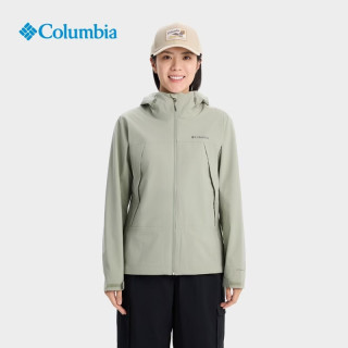 Columbia 26春夏哥伦比亚冲锋衣女户外防风防水旅行徒步单层夹克外套WR6318 348 M