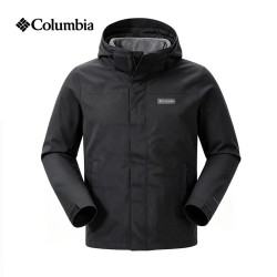 Columbia 26秋冬冲锋衣男防水防风银点热能保暖抓绒内胆三合一外套WE8950 010 XL