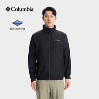 Columbia 26春夏新款夹克男户外旅行防水防风软壳衣立领行政商务外套XE5606 010 XL