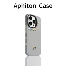 A 【裸机手感】可爱围圈小怪兽适用苹果手机壳iPhone16Promax二合一1215可爱新款 A款 iPhone 16 Pro Max