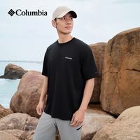 Columbia 26春夏新品男女户外降温吸湿速干圆领短袖T恤XE9956 010 M