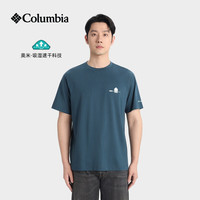 Columbia 春夏短袖T恤男情侣户外吸湿透气凉感速干短袖t恤女JE1586/AJ5759 AJ5759/429 L