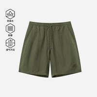 伯希和 户外短裤男夏季轻量防泼水休闲裤徒步登山裤健身运动裤女