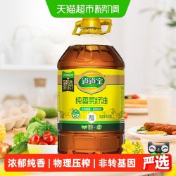 道道全 浓郁纯香菜籽油6.28L