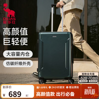 爱华仕 飞驰仿碳纤维轻便密码登机箱 20英寸