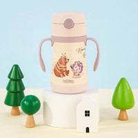 THERMOS 膳魔师 正品儿童保温杯吸管杯宝宝婴幼儿水杯上学专用