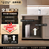A.O.SMITH 净水器加热直饮一体厨房专用台下净水机MS温热水1200G DR1600SWi-T 净水器