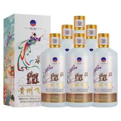 圆洋 53度酱香型白酒 500ml*6瓶 礼盒装