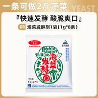 百钻 安琪百钻乳酸菌泡菜发酵菌粉家用自制酸菜发酵菌韩式辣白菜泡菜菌