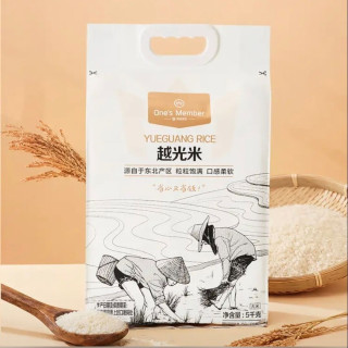 1号会员店 东北大米越光米 5kg 一级粳米 寿司米 香米 圆粒米
