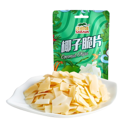 沙巴哇 椰子脆片30g