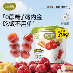 不二宝贝 鸡内金山楂六物葫芦串棒棒糖 234g(18支) 婴幼儿零食