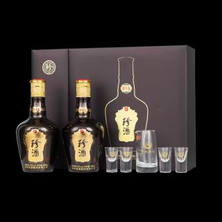 今日必买：珍酒 贵州珍酒珍十五珍藏53度纯粮酱香型500ml*2瓶