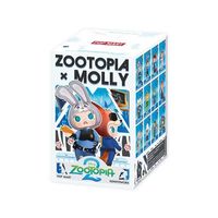 百亿补贴：泡泡玛特 POPMART泡泡玛特MOLLY × 疯狂动物城联名系列手办盲盒圣诞礼物