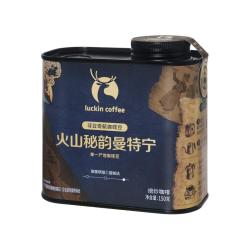 瑞幸咖啡 100%阿拉比卡拼配 咖啡豆  火山秘韵曼特宁 150g