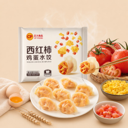 正大食品 西红柿鸡蛋水饺 400g*2袋