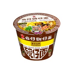 公仔 迷你碗面 鲜鱿海鲜味 34g
