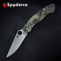 SPYDERCO 美国进口spyderco蜘蛛C36系列户外高硬度粉末钢锋利便携C36GPCMO