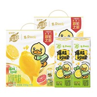 真果粒 柠檬蜜柚味风味饮料240g×10包×2箱