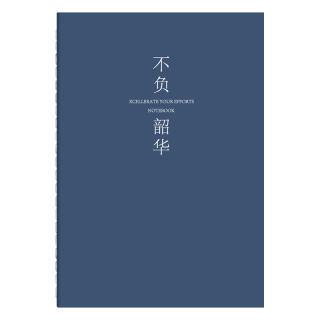 法拉蒙 B5横线笔记本 深色款 5本装 软面抄