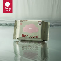 babycare 经典紫盖婴儿湿巾 宝宝护肤湿纸巾 手口湿巾可用 20抽 1包