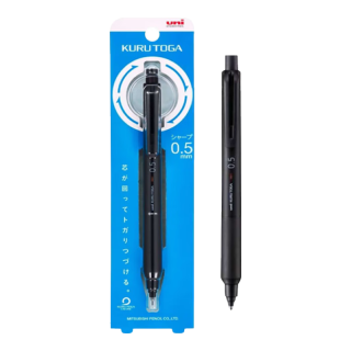 uni M5-KS KURU TOGA自转铅芯 0.5mm 黑色 自动铅笔