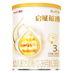 惠氏 启赋蕴初3段幼儿配方奶粉 A2奶源 380g（赠京东plus年卡）