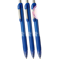 ZEBRA斑马 C-JJ3 0.5mm子弹头按动中性笔 蓝色 3支装