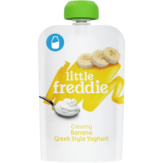LittleFreddie 酸奶果泥 英版 3段 香蕉味 100g