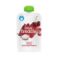 LittleFreddie 酸奶果泥 英版 3段 樱桃酸奶味 100g