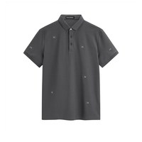 太平鸟 男装 夏季刺绣凉感休闲polo衫B1COE2112