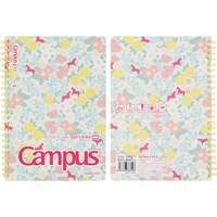 国誉 WCN-CSR3815-5 Campus软线圈本 8mm点线 A5/80页 黄色