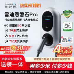 雷迪恩 家用充电桩新能源7KW适配于特斯拉问界小鹏小米SU7充电桩 磐石7KW4G版