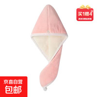 加厚干发帽女60cm长发成人超强吸水新款不掉毛可爱浴帽包头毛巾 升级加厚双层干发帽1条