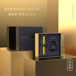 BERNARD SHAW 高端轻奢墨水笔荣光钢笔套装礼盒金笔高档商务男生日礼物情人礼品教师送礼女士伴手礼复古