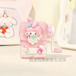 春睿 库洛米美乐蒂小学生可爱卡通手摇式卷笔刀削笔器儿童幼儿园刨笔刀 美乐蒂 卡通转笔刀