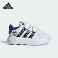 百亿补贴：adidas 男婴童款spider man魔术贴休闲运动休闲鞋ID8017