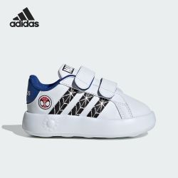 adidas 男婴童款spider man魔术贴休闲运动休闲鞋ID8017