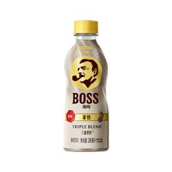 三得利 BOSS拿铁即饮咖啡香醇丝滑咖啡饮料280ml