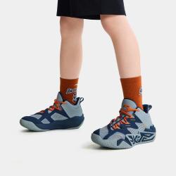 安踏 耐磨篮球鞋中大童减震回弹儿童篮球鞋男童篮球鞋薄