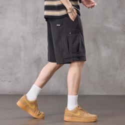 Dickies 美式潮流夏季薄款男士五分休闲裤时尚宽松系绳百搭舒适直筒裤子男