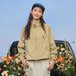 卡帕 【防风连帽开衫】秋季休闲运动外套 百搭简约
