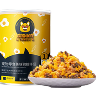 疯狂小狗 狗零食 蛋黄肉松味 狗粮伴侣 100g