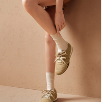 Bata 专利抗菌软弹休闲鞋女春秋厚底运动鞋UNX09CM5