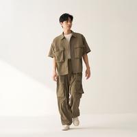 無印良品 MUJI 【尼龙工装】男士夏季长裤