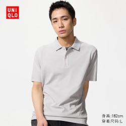 优衣库 POLO衫 XS 02 浅灰色